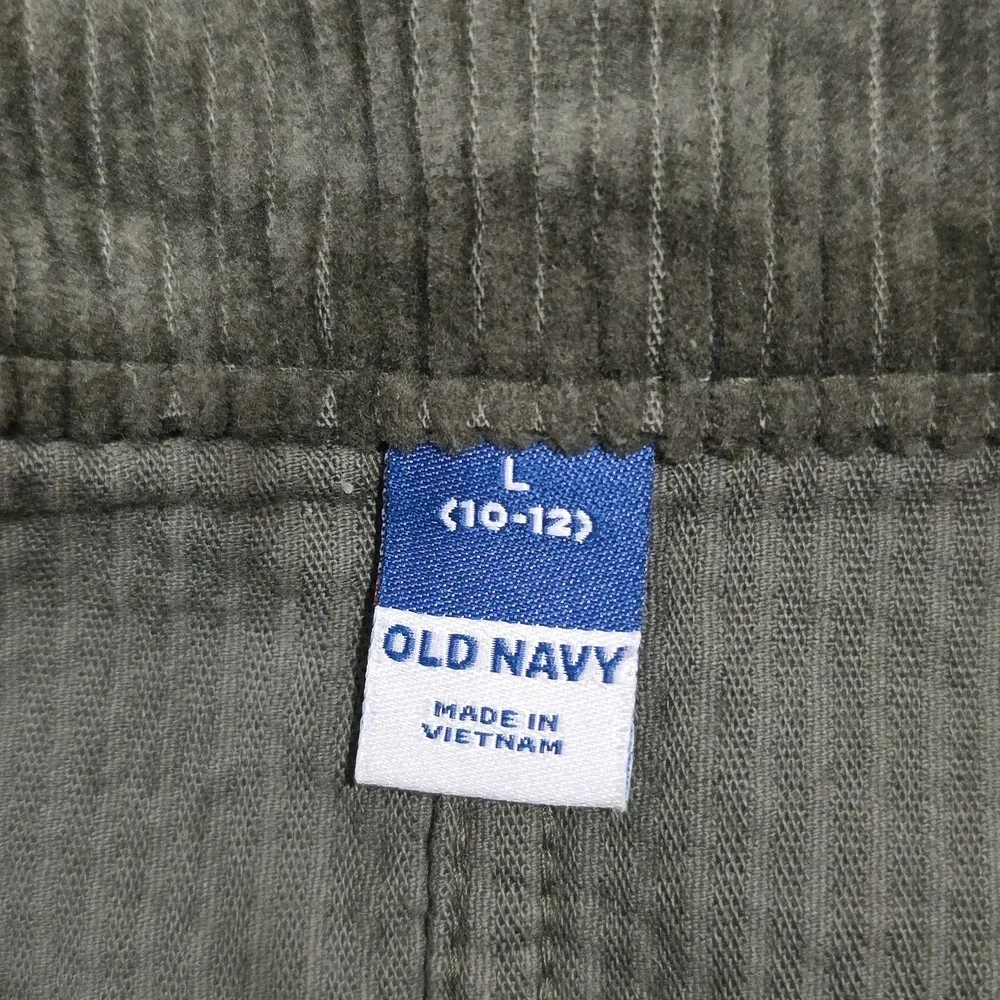 Old Navy - Girls Green Corduroy Mini Skirt. Size L. NWT!